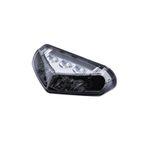 Piloto trasero LED HIGHSIDER smart - cristal ahumado - homologado E - 1 pieza - motoscamaralweb.com