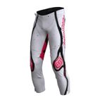 Pantalón infantil TROY LEE DESIGNS GP Pro Membrane - Blanco/Rojo neón - motoscamaralweb.com