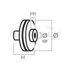 POLEA ARRANQUE Ø67 ADAPTABLE A HUSQVARNA PARTNER 3120XP. 3120K. K1250. ... - motoscamaralweb.com
