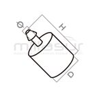 FILTRO GASOLINA MOTOS.TILLOTSON 4.5 mm POREX - motoscamaralweb.com