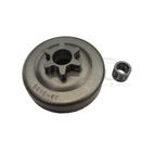 CAMPANA EMBRAGUE PIÑON FIJO 3/8BP - HUSQV. 136. 137. 141. 142. 235. 236. 240 - motoscamaralweb.com