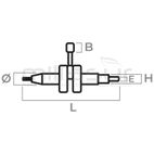 CIGÜEÑAL MOTOTSIERRA STIHL 023. 025. MS230. MS250 - motoscamaralweb.com