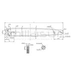 ESPADA ANOVA LAMINADA STIHL 10 - 1/4 - .043 1.1mm - 56E - SW-TE - motoscamaralweb.com