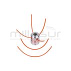 CABEZAL MULTIHILO ALUMINIO TORNILLO INFERIOR - motoscamaralweb.com