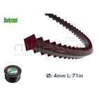 BOBINA NYLON DIENTE TIBURON 74 m. x 4.00 mm. - motoscamaralweb.com