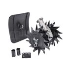 CABEZAL CULTIVADOR ADAPTABLE DESBROZADORA UNIVERSAL + CASQUILLOS - motoscamaralweb.com