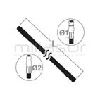 VAINA EXTERNA 875 mm. DESBR. MOCHILA - motoscamaralweb.com