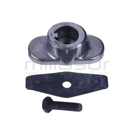 SOPORTE CUCHILLAS C/ ARANDELA Y TORNILLO MTD 30X25X10X64 - motoscamaralweb.com