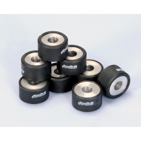 Rodillos de variador POLINI 25x14mm 19gr - 8 piezas- motoscamaralweb.c