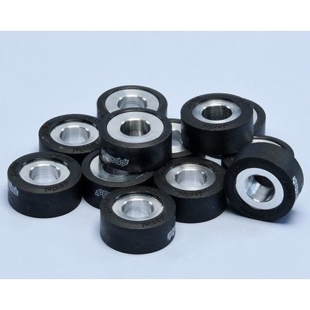 Rodillos de variador POLINI 25x11mm 9.2gr - 12 piezas- motoscamaralweb