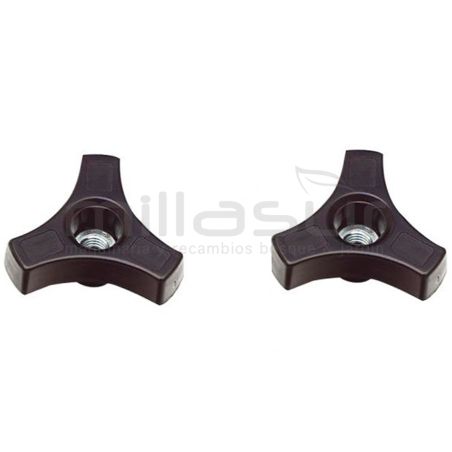 JUEGO DE 2 TUERCAS DE PALANCA M8 UNIVERSAL - motoscamaralweb.com