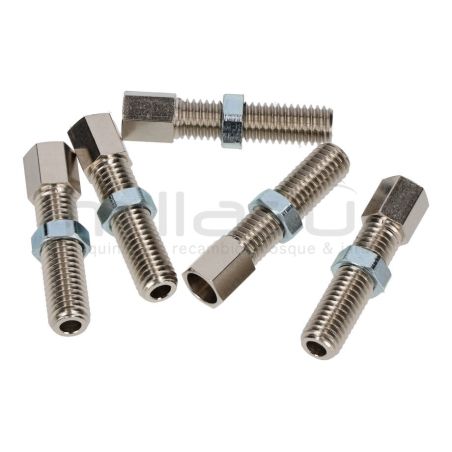 BOLSA DE 5 TORNILLOS DE AJUSTE CABLE 4450 M8 - 40X4 - motoscamaralweb.com