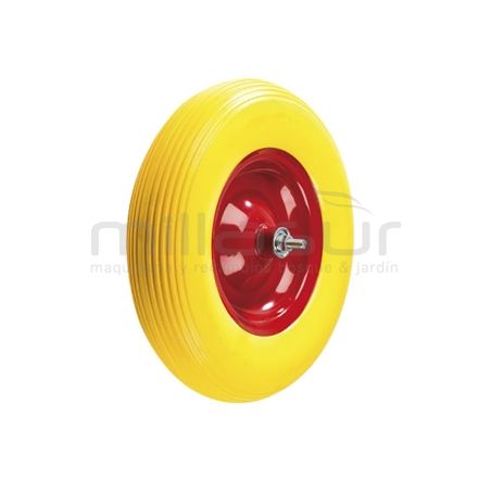 RUEDA CARRETILLA COMPL. LLANTA 2.50x8 NEUM. 4.80/4.00-8 - ANTIPINCHAZOS - motoscamaralweb.com