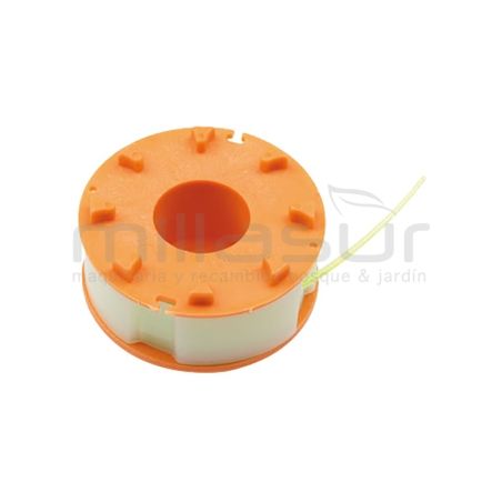 CARRETE NYLON Ø 2 ADAPTABLE A GARDENA TURBOTRIMMER POWER CUT - motoscamaralweb.com