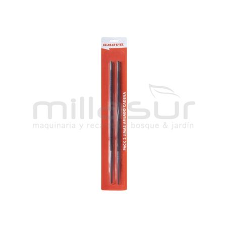 BLISTER 2 LIMAS AFILADO CADENA ANOVA 5.5mm - 7/32 - motoscamaralweb.com