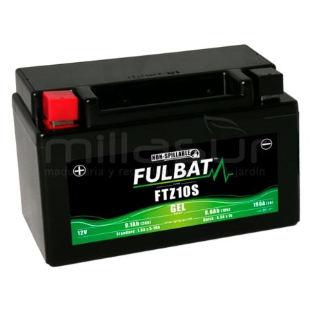 BATERIA MOTO FTZ10S 12V SLA 9.1Ah (150 x 88 x 93) -DER. - motoscamaralweb.com