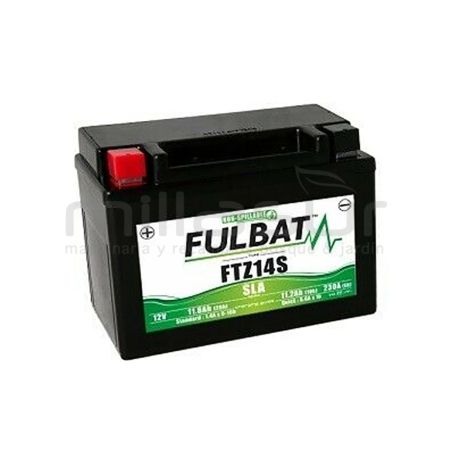 BATERIA MOTO FTZ14S 12V SLA 11.2 Ah (150 x 88 x 110) -DER. - motoscamaralweb.com