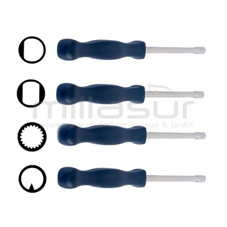 KIT 4 LLAVES REGULACION CARBURADORES - motoscamaralweb.com