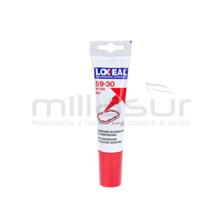 PASTA ROJA SELLADOR JUNTAS 90 gr. - 75ml - LOXEAL - motoscamaralweb.com