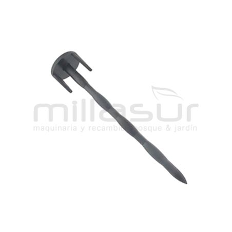 BOLSA 200 PIQUETAS CABLE DOBLE GANCHO PERIMETRO ROBOT CORTAC. - motoscamaralweb.com