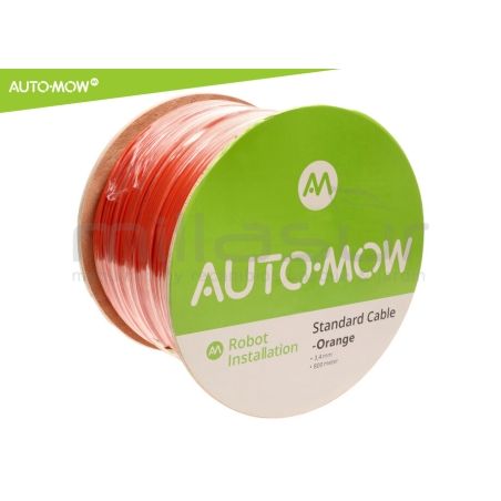 BOBINA CABLE PERIMETRO ROBOT CORTAC. AUTO-MOW 800M - 3.4mm STANDARD - NARANJA - motoscamaralweb.com