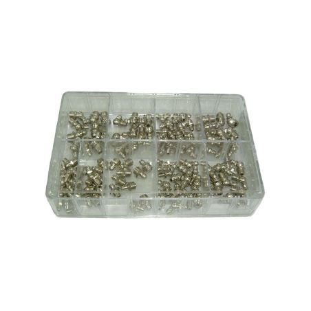 CAJA ENGRASADORES (METRICA ) - 110 PIEZAS - motoscamaralweb.com