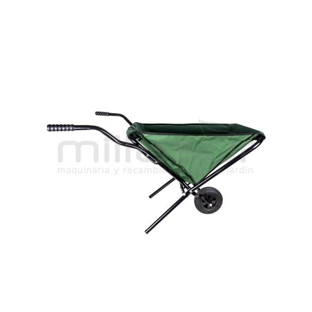 CARRETILLA PLEGABLE JARDIN 720x320x400 mm - RUEDA 8X2 - 25 KG - motoscamaralweb.com