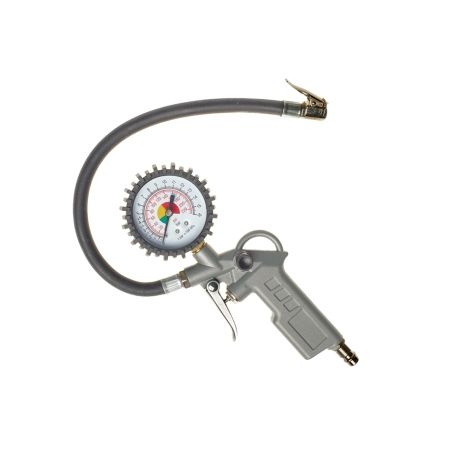 INFLADOR DE NEUMATICOS CON MANOMETRO COMPRESOR - motoscamaralweb.com