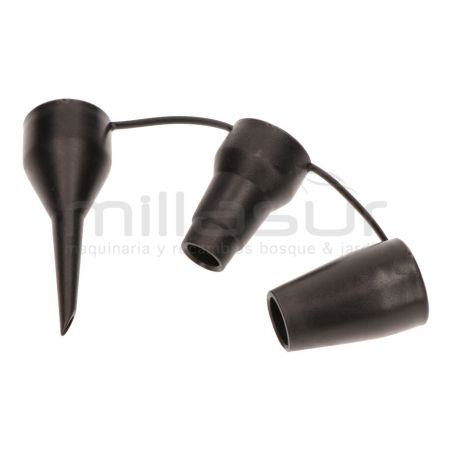 KIT 3 BOQUILLAS PLASTICO CA180M (25) - motoscamaralweb.com