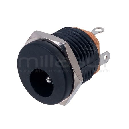 CONECTOR JACK HEMBRA CARGADOR CC251TE øROSCA11mm (142) - motoscamaralweb.com