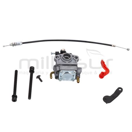KIT SUSTITUCION CARBURADOR CORTASETOS CG2360 - (CARBURADOR - BRIDA - CABLES) - motoscamaralweb.com