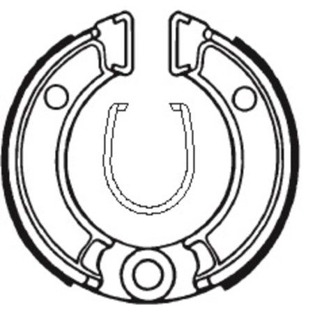 Zapatas de freno Tecnium BA010 - motoscamaralweb.com