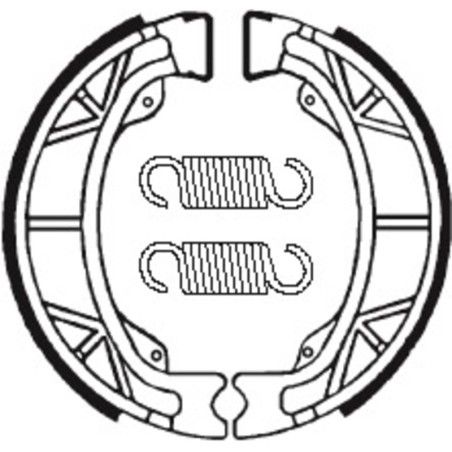 Zapatas de freno Tecnium BA012 - motoscamaralweb.com