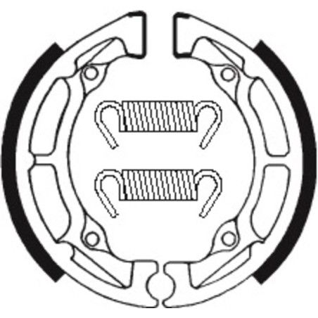 Zapatas de freno Tecnium BA020 - motoscamaralweb.com