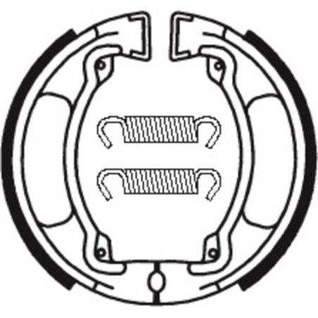 Zapatas de freno Tecnium BA032 - motoscamaralweb.com