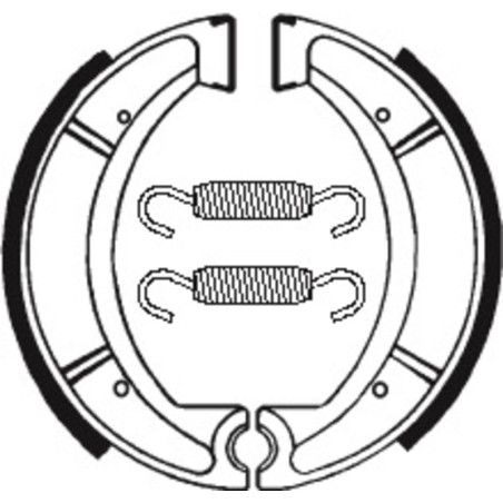 Zapatas de freno Tecnium BA037 - motoscamaralweb.com