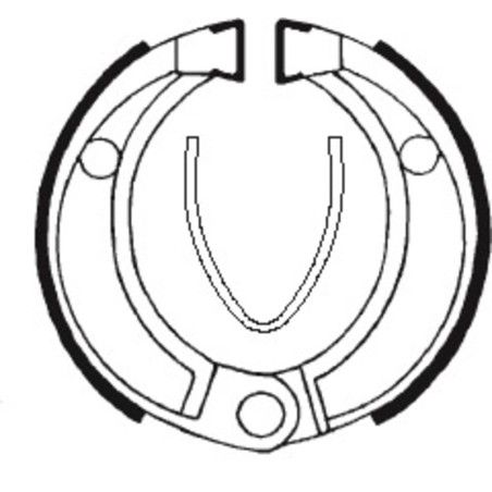 Zapatas de freno Tecnium BA043 - motoscamaralweb.com