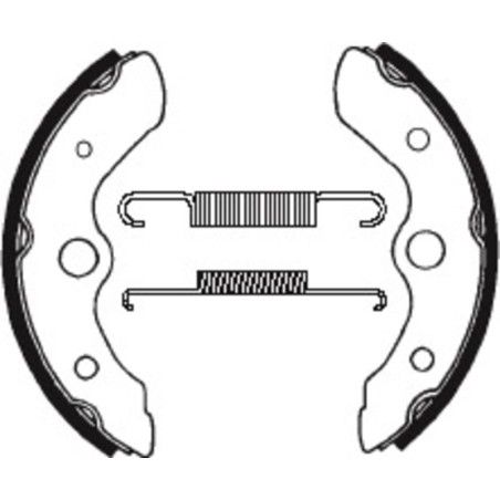 Zapatas de freno Tecnium BA044 - motoscamaralweb.com