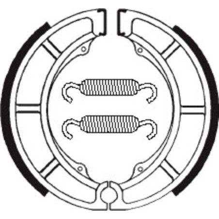 Zapatas de freno Tecnium BA052 - motoscamaralweb.com