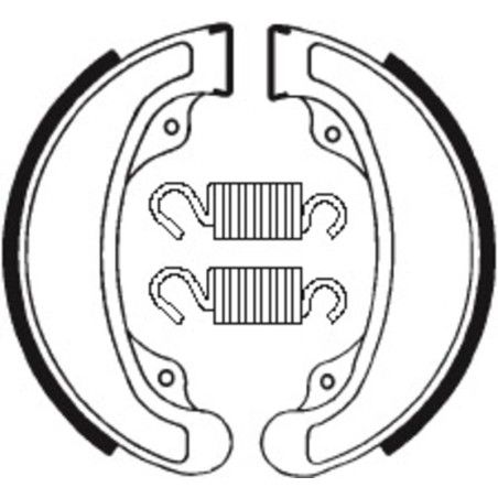 Zapatas de freno Tecnium BA058 - motoscamaralweb.com