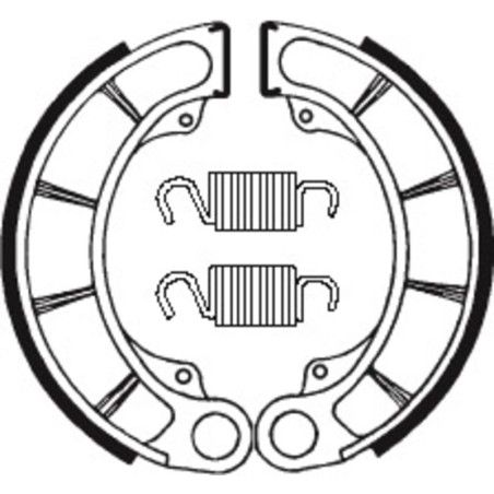 Zapatas de freno Tecnium BA059 - motoscamaralweb.com