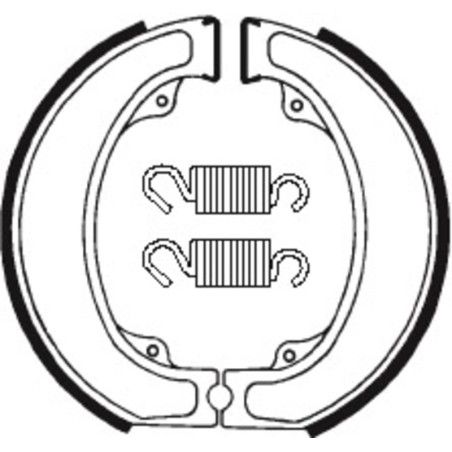 Zapatas de freno Tecnium BA075 - motoscamaralweb.com