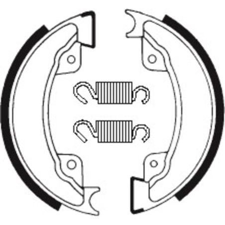 Zapatas de freno Tecnium BA077 - motoscamaralweb.com