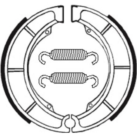 Zapatas de freno Tecnium BA098 - motoscamaralweb.com