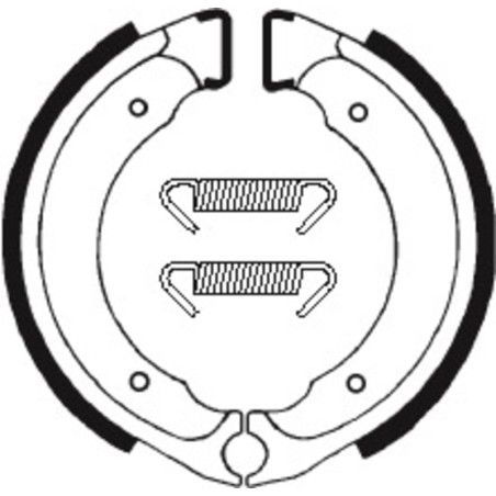 Zapatas de freno Tecnium BA101 - motoscamaralweb.com