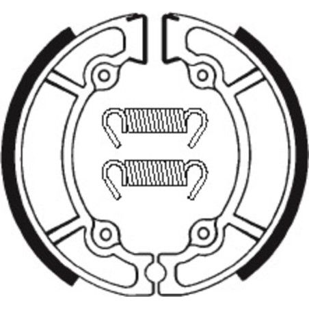 Zapatas de freno Tecnium BA102 - motoscamaralweb.com