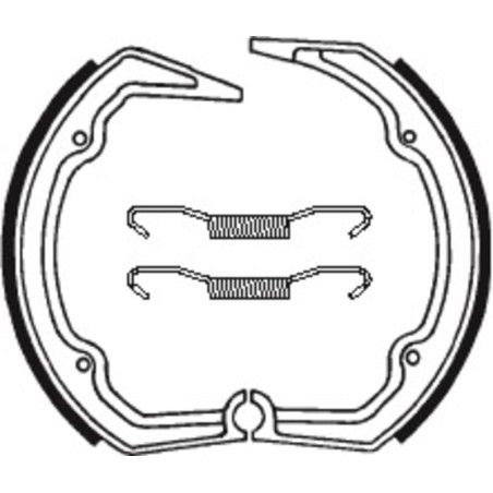 Zapatas de freno Tecnium BA141 - motoscamaralweb.com