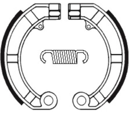 Zapatas de freno Tecnium BA146 - motoscamaralweb.com