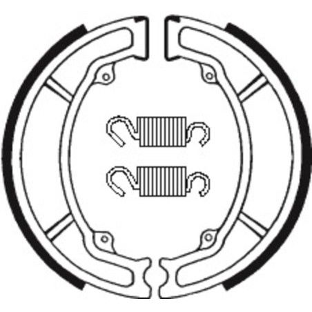 Zapatas de freno Tecnium BA189 - motoscamaralweb.com
