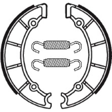 Zapatas de freno Tecnium BA190 - motoscamaralweb.com